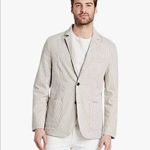 Goodfellow & Co Men's Striped Standard Fit Seersucker Kenwood Blazer